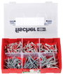 Fischer tipli, dübelkészlet, csavarokkal 210 részes Fischer 535969 FIXtrainer DUOPOWER 4. bélyegkép