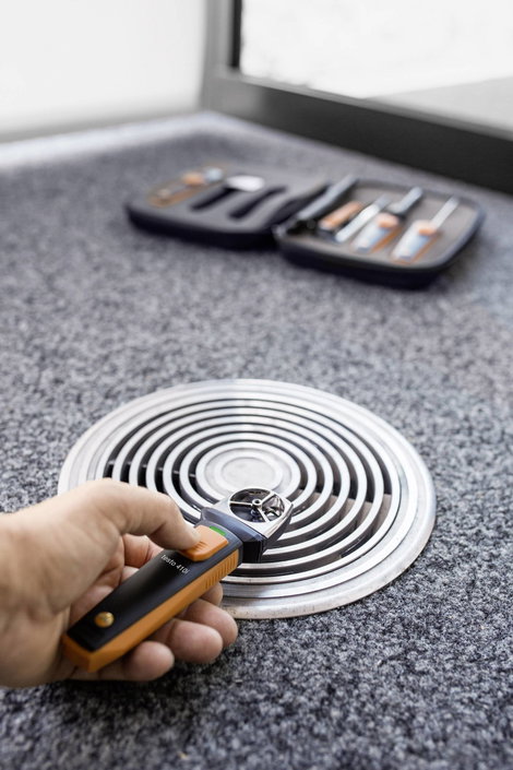 Testo légáramlásmérő anemométer, bluetooth funkcióval Smart készülékekhez Testo 410i Smart Probes 05 4. kép