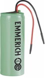 Speciális akku 26650 Li-Ion 3,7V 4500 mAh, kábellel, Emmerich LI26650 bélyegkép