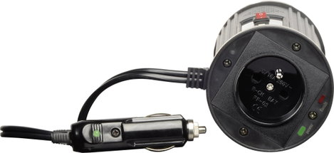 Szivargyújtós inverter, USB-vel Francia aljzattal 24 V/DC 21 - 30 V/DC 150W VOLTCRAFT MSW 150-24-F 2. kép