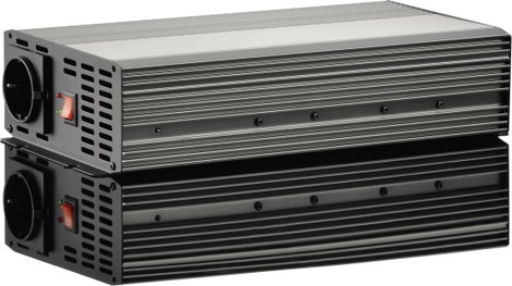 Szinuszos inverter, autós feszültségátalakító, USB-vel 12 V/DC 10.5-15 V/DC 1000W VOLTCRAFT PSW 1000 2. kép