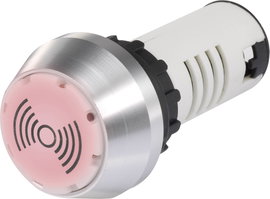 Zümmer 12V 75 dB, villogóval, piros/zöld, Tru Components 1282861