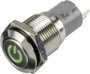 Nyomógomb 48 V/DC 2A Tru Components LAS2GQF-11DT/G/12V/S/P bélyegkép