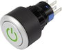 Nyomógomb 250V/AC Tru Components LAS1-AWY-11T/G/12V/P bélyegkép