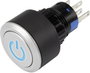 Nyomógomb 250V/AC Tru Components LAS1-AWY-11T/B/12V/P bélyegkép