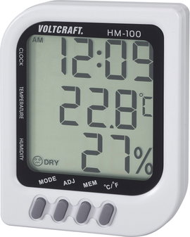 Levegő hőmérséklet és páratartalommérő műszer, Voltcraft HM-100
