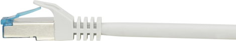 RJ45-ös patch kábel, hálózati LAN kábel, tűzálló, CAT 6A S/FTP [1x RJ45 dugó - 1x RJ45 dugó] 1 m szü 4. kép