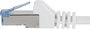 RJ45 Patch kábel, hálózati LAN kábel, hajlékony, tűzálló CAT 6A S/FTP 10 m szürke, Renkforce 6. bélyegkép