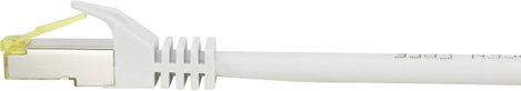 RJ45-ös patch kábel, hálózati LAN kábel, tűzálló, CAT 7 S/FTP [1x RJ45 dugó - 1x RJ45 dugó] 1 m szür 4. kép