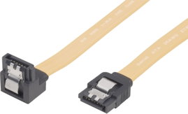 SATA II merevlemez csatlakozókábel, hajlított dugóval [1x SATA alj, 7 pólus - 1x SATA alj, 7 pólus]0