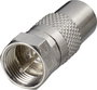 SAT/Antenna adapter, F dugó – koax dugó, renkforce 403368 bélyegkép