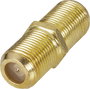 SAT adapter, aranyozott, F alj – F alj, renkforce 403377 bélyegkép