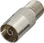 SAT/Antenna adapter, F alj – koax alj, renkforce 403388 2. bélyegkép