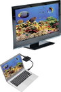 DisplayPort - VGA, HDMI átalakító adapter, 1x mini DisplayPort dugó - 1x VGA aljzat, 1x HDMI aljzat, 3. bélyegkép
