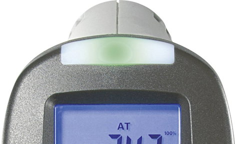 Infra hőmérő, harmatpont mérő műszer, penészesedés jelzéssel Voltcraft IR-SCAN-350RH/2 11. kép