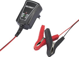 Ólomakku, ólomzselés akkutöltő 6 V, 12 V-os akkukhoz Voltcraft BC-1001