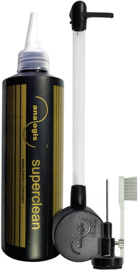 Hanglemeztisztító készlet, tisztító folyadékkal Analogis Clean 6101