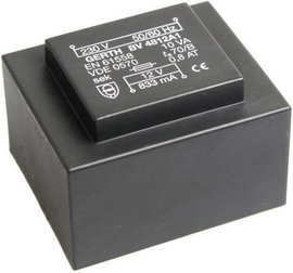 EI 48/16,8 Nyák transzformátor, 230 V / 15 V 666 mA 10 VA Gerth
