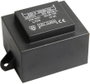 EI 48/16,8 Nyák transzformátor, peremmel, 230 V / 2 x 12 V 416 mA 10 VA Gerth bélyegkép