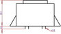 EI 54/18,8 Nyák transzformátor, peremmel, 230 V / 2 x 18 V 444 mA 16 VA Gerth 2. bélyegkép