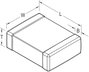 Kerámia kondenzátor SMD 0603 8.2 pF 50 V 0.25 pF (H x Sz x Ma) 1.6 x 0.35 x 0.8 mm Kemet C0603C829C5 2. bélyegkép