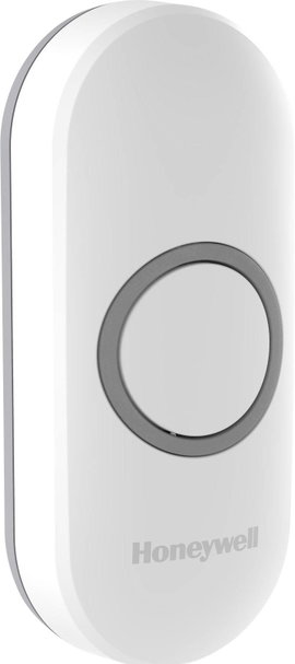 Vezeték nélküli csengő nyomógomb, adó, fehér, Honeywell DCP311