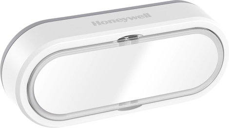 Vezeték nélküli csengő nyomógomb, adó, névtáblával, Honeywell DCP911