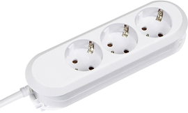 Hálózati elosztó 3 részes, fehér, Bachmann Electric 388.270