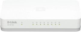 8 portos Gigabites RJ45 ethernet switch 1000 MBit/s D-Link GO-SW-8G