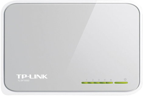 5 portos RJ45 switch 100 MBit/s TP-LINK TL-SF1005D 2. kép
