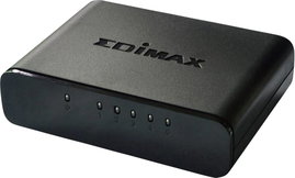 5 portos RJ45 ethernet switch 100 MBit/s EDIMAX ES-3305P V3