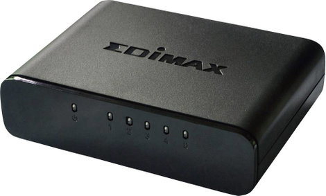 5 portos RJ45 ethernet switch 100 MBit/s EDIMAX ES-3305P V3