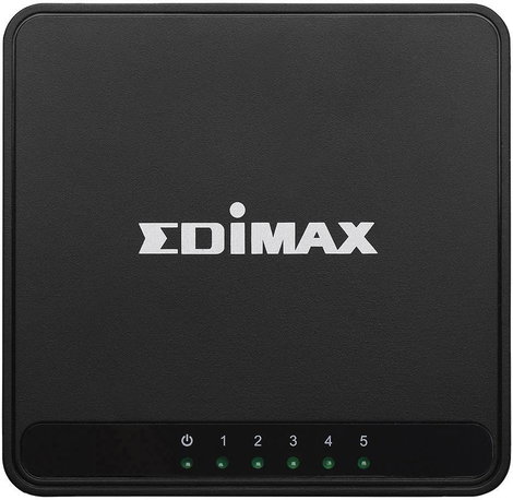 5 portos RJ45 ethernet switch 100 MBit/s EDIMAX ES-3305P V3 2. kép