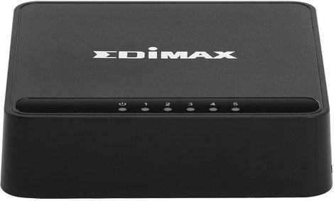 5 portos RJ45 ethernet switch 100 MBit/s EDIMAX ES-3305P V3 3. kép