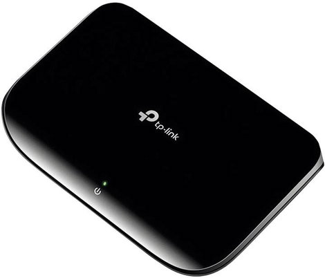 5 portos Gigabites RJ45 ethernet switch 1000 MBit/s TP-LINK TL-SG1005D 5. kép