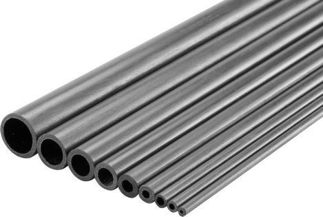 Karboncső Ø 2 mm x 1000 mm, belső Ø 1 mm, Reely 2. kép