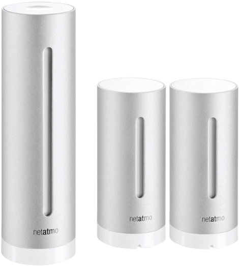 Internetes időjárásjelző állomás iPhone/iPad/iPod készülékekhez, Netatmo NWS01 + NE1002ZZ