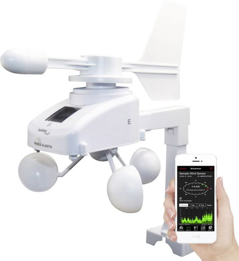 Vezeték nélküli, internetes időjárásjelző állomás, Techno Line Mobile Alerts MA 10045 2. kép