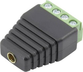 Labor csatlakozóaljzat Csatlakozóaljzat, egyenes Tű átmérő: 4 mm Fekete Tru Components 93013c1126 1 