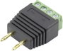 Labor csatlakozódugó Dugó, egyenes Tű átmérő: 2 mm Fekete Tru Components 93013c1127 1 db bélyegkép