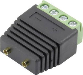Labor csatlakozóaljzat Csatlakozóaljzat, egyenes Tű átmérő: 2 mm Fekete Tru Components 93013c1128 1 