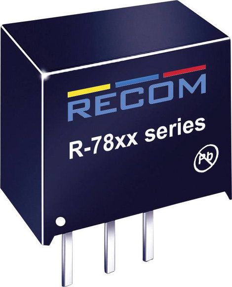 DC/DC átalakító, INNOLINE R-7812-0.5 SIP3