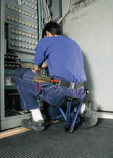 Összehajtható kemping ülőke, 550 mm, Walkstool Comfort XL 63547 4. kép