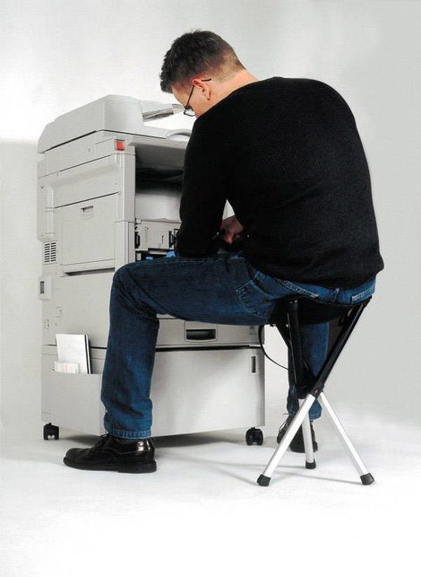 Összehajtható kemping ülőke, 550 mm, Walkstool Comfort XL 63547 6. kép