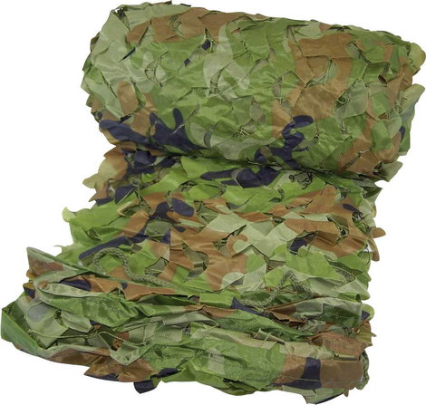 Berger & Schröter Álcaháló, 2 x 3 m, camouflage 30207 Tarnnetz