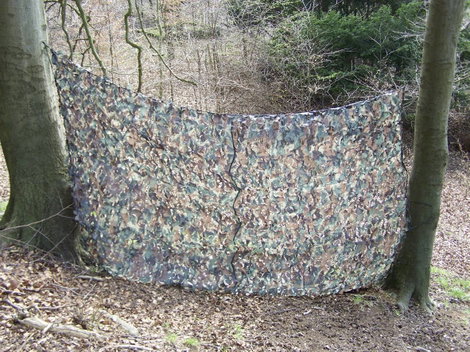 Berger & Schröter Álcaháló, 2 x 3 m, camouflage 30207 Tarnnetz 3. kép