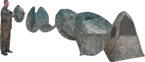 Álcázott megfigyelő sátor, Berger & Schröter Pop-Up camouflage 30440 2. kép