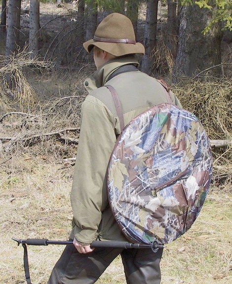Álcázott megfigyelő sátor, Berger & Schröter Pop-Up camouflage 30440 3. kép