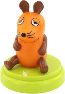 LED-es éjszakai fény időzítővel, (der Maus) narancs, Ansmann 1800-0016-510