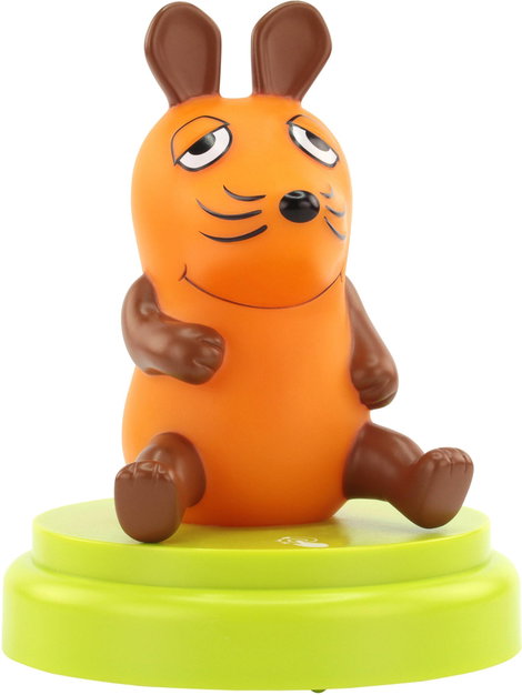 LED-es éjszakai fény időzítővel, (der Maus) narancs, Ansmann 1800-0016-510 3. kép